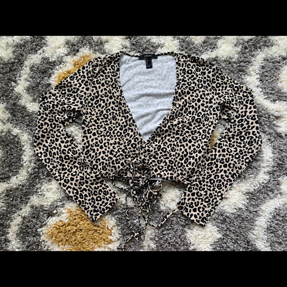 Forever 21 Wraparound Shirt